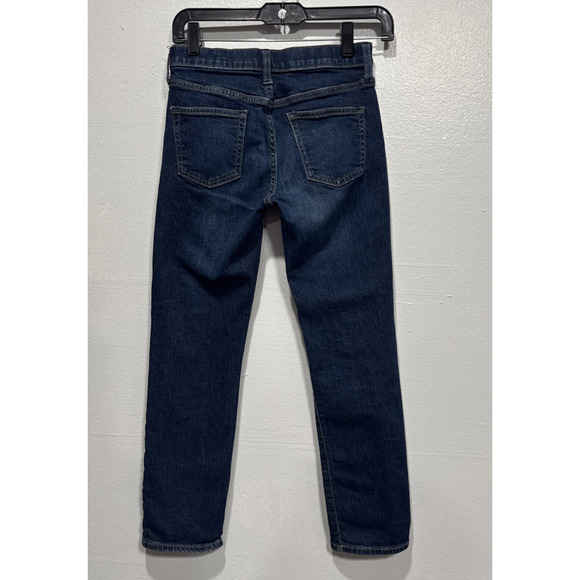 Old Navy Kids 360 Stretch Slim Jeans Boys Size 10 Distressed Blue Denim - Picture 2 of 13